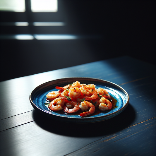 Recette de la semaine : Crevettes sautées à l'Ail et au Persil