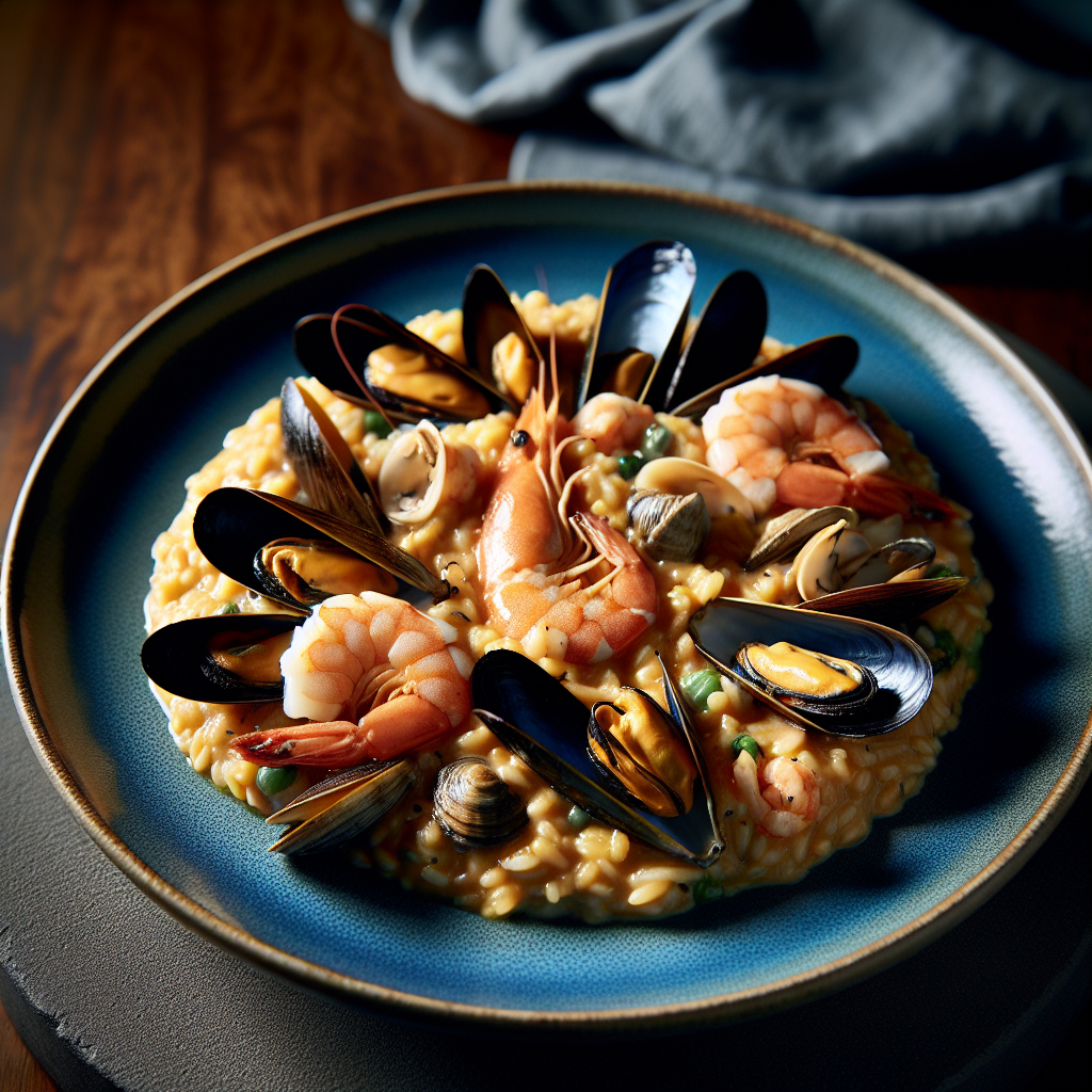 Recette de la semaine : risotto aux fruits de mer – Lou Pescadou