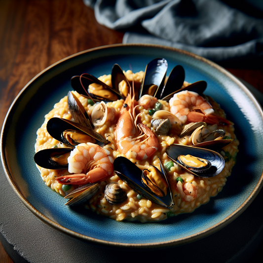 Recette de la semaine : risotto aux fruits de mer