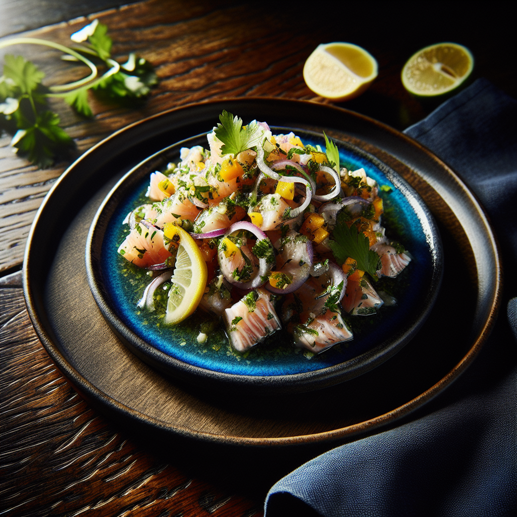 Recette de la semaine : Ceviche de Dorade